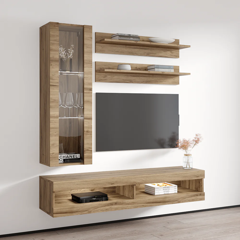 Fly H 34TV Floating Entertainment Center - Image 32