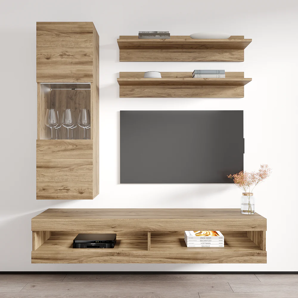 Fly H 34TV Floating Entertainment Center - Image 51