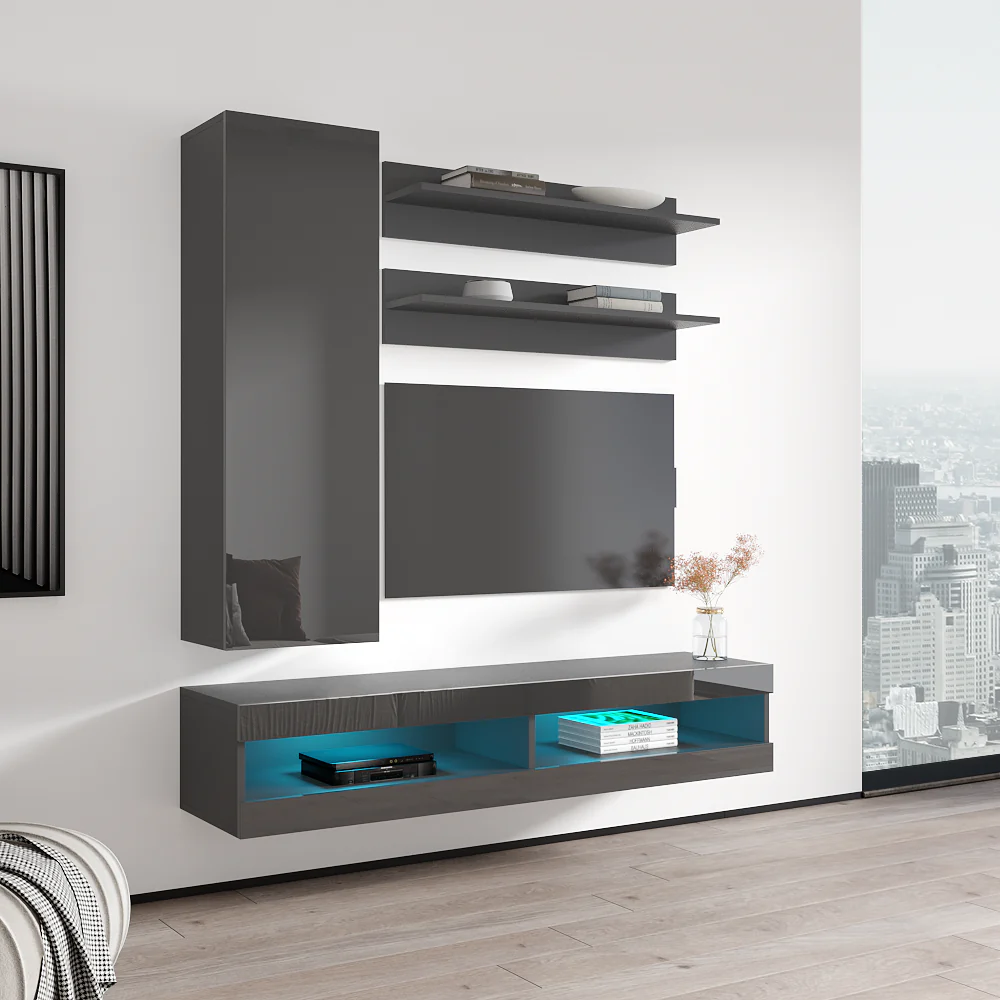 Fly H 34TV Floating Entertainment Center - Image 8