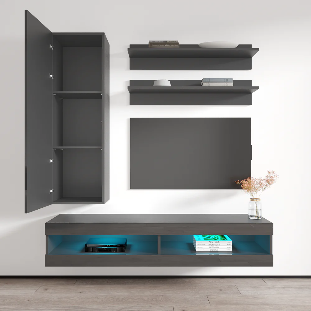 Fly H 34TV Floating Entertainment Center - Image 9