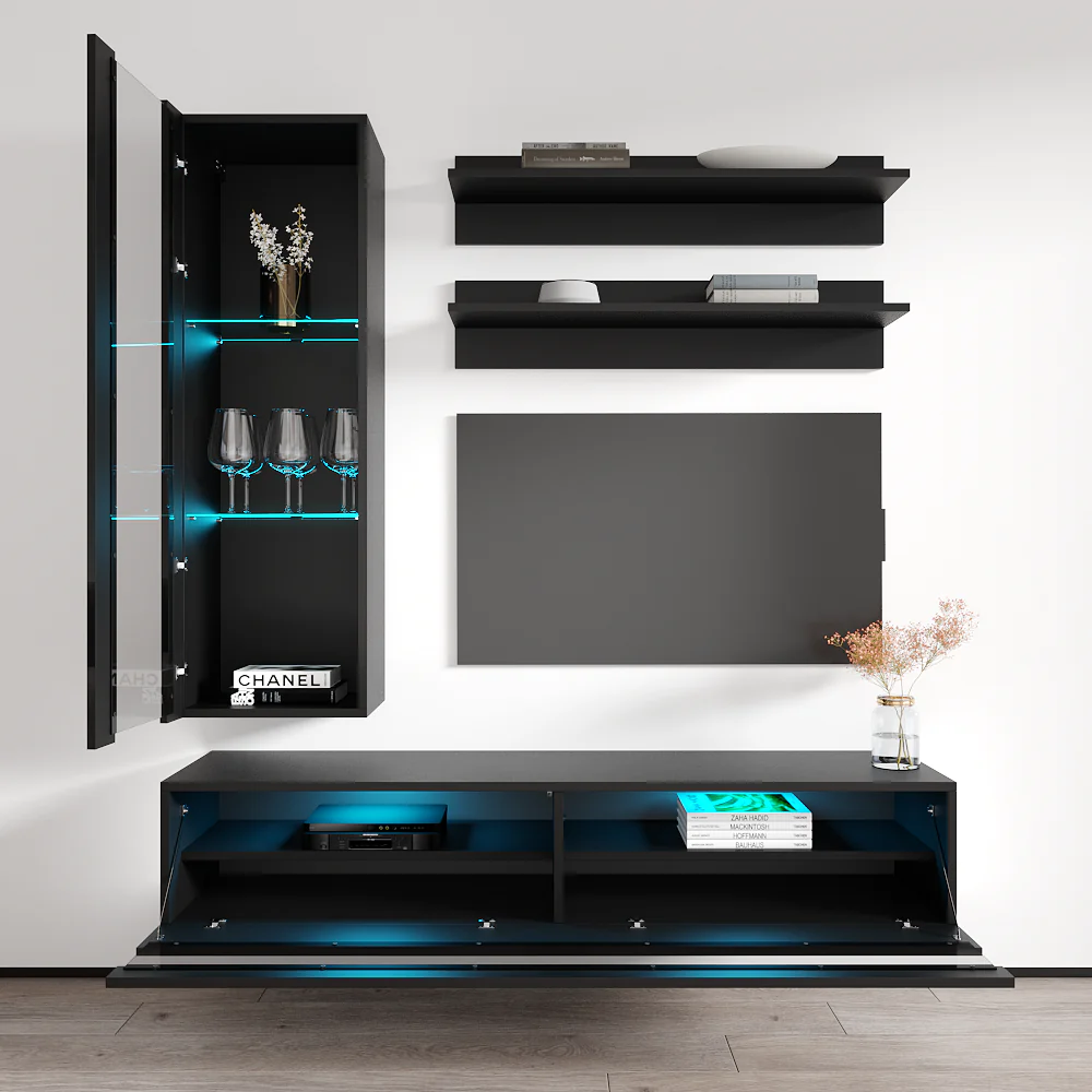 Fly H 35TV Floating Entertainment Center - Image 24