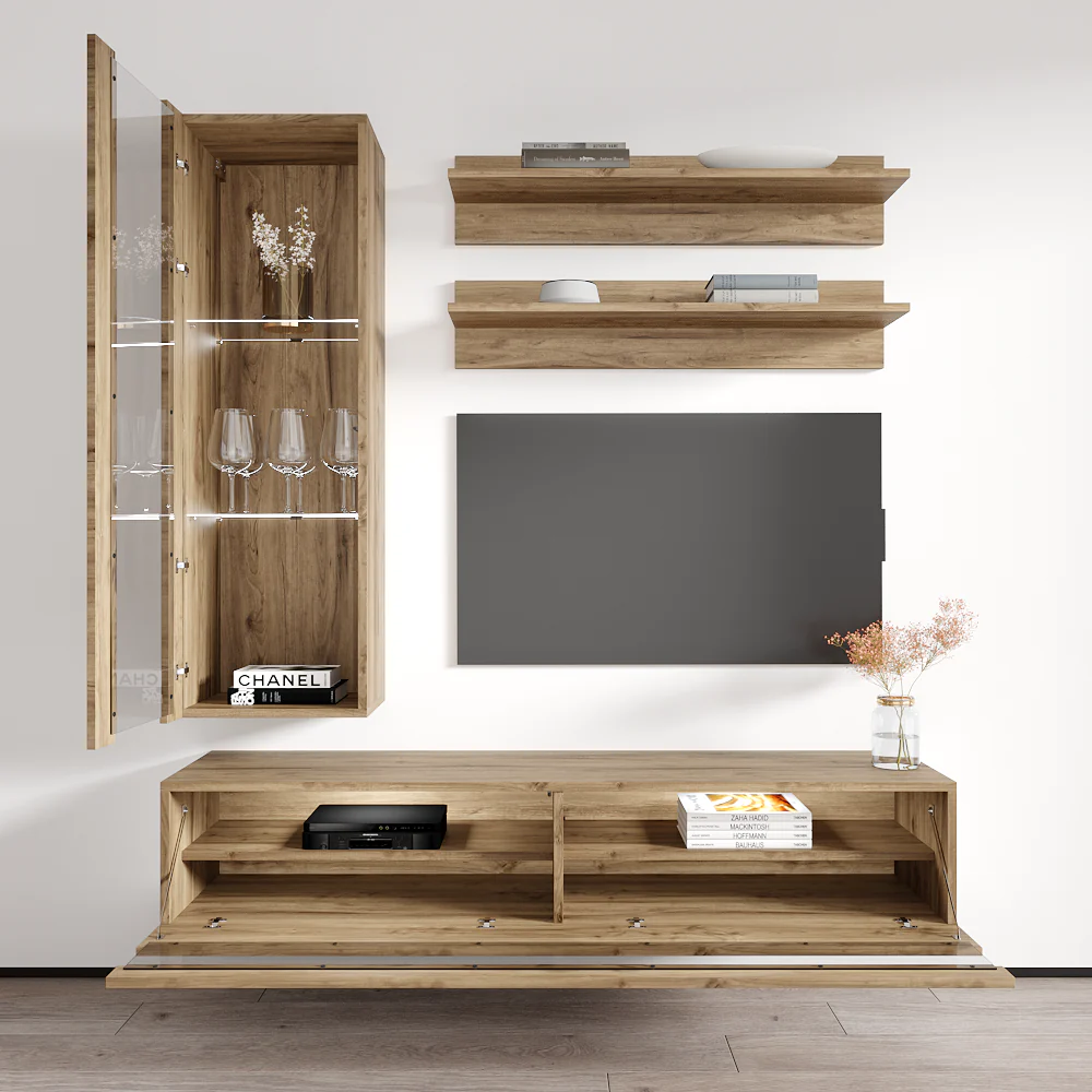 Fly H 35TV Floating Entertainment Center - Image 34