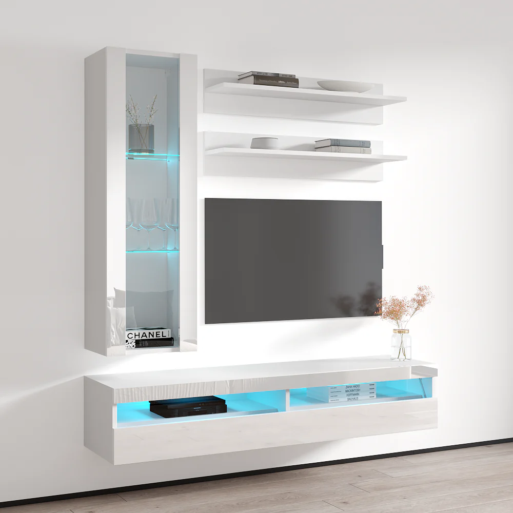 Fly H 35TV Floating Entertainment Center - Image 37