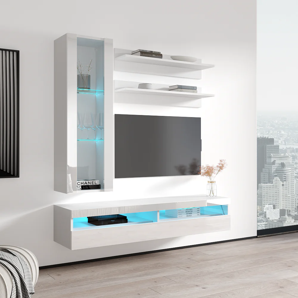 Fly H 35TV Floating Entertainment Center - Image 38