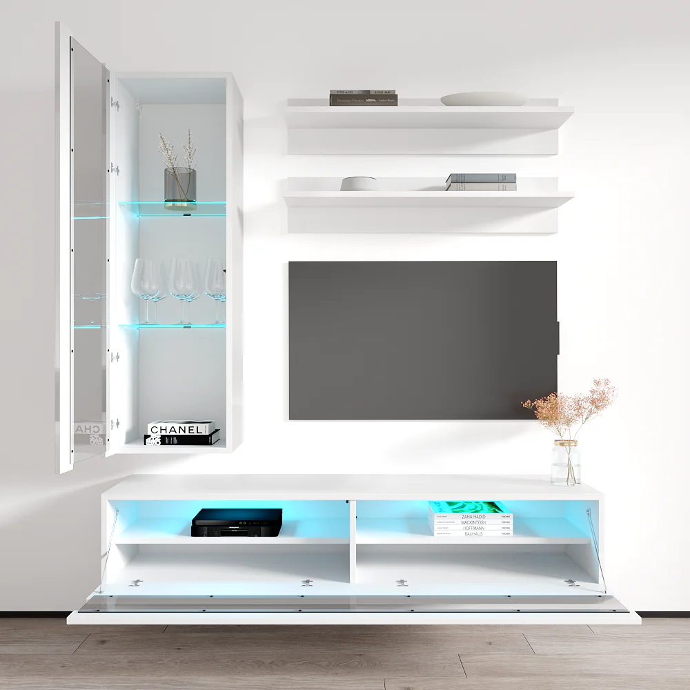 Fly H 35TV Floating Entertainment Center - Image 39