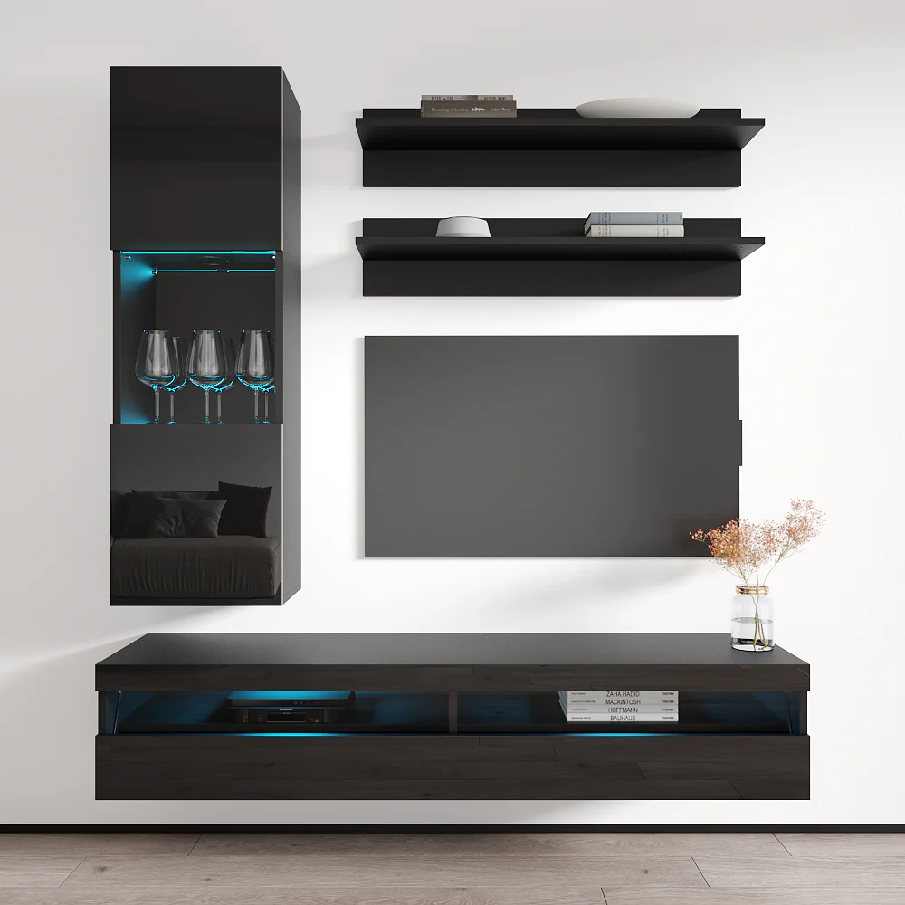 Fly H 35TV Floating Entertainment Center - Image 41