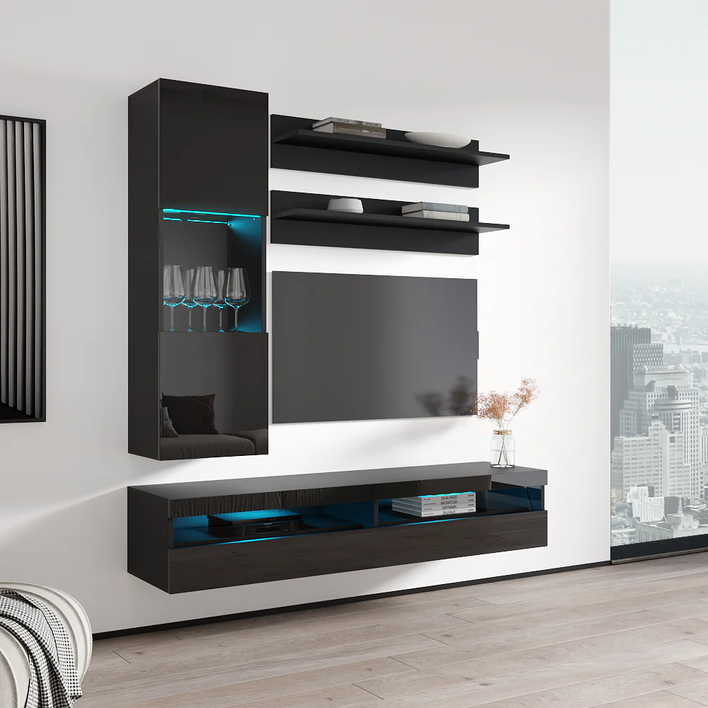 Fly H 35TV Floating Entertainment Center - Image 43
