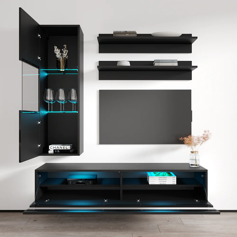 Fly H 35TV Floating Entertainment Center - Image 44