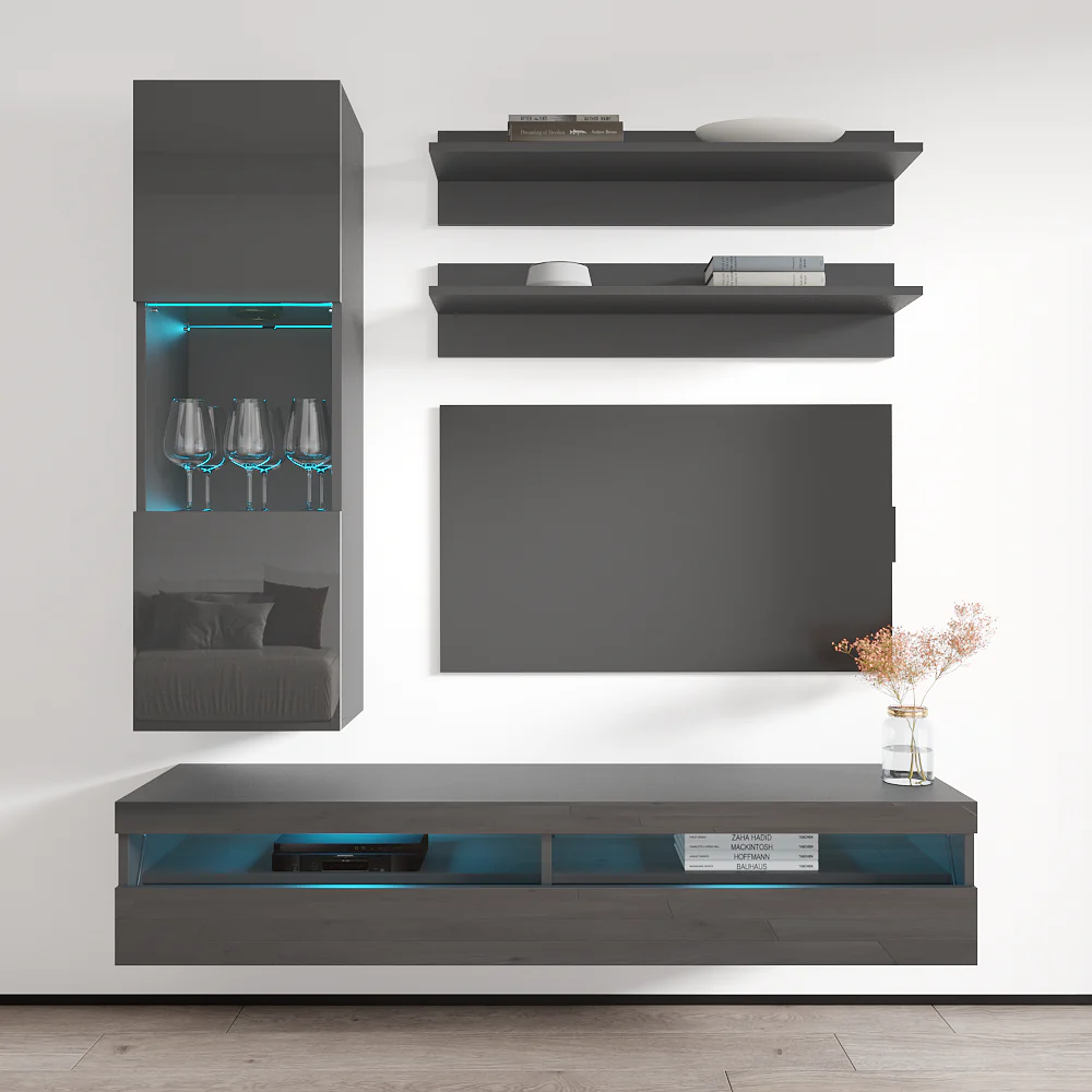 Fly H 35TV Floating Entertainment Center - Image 46