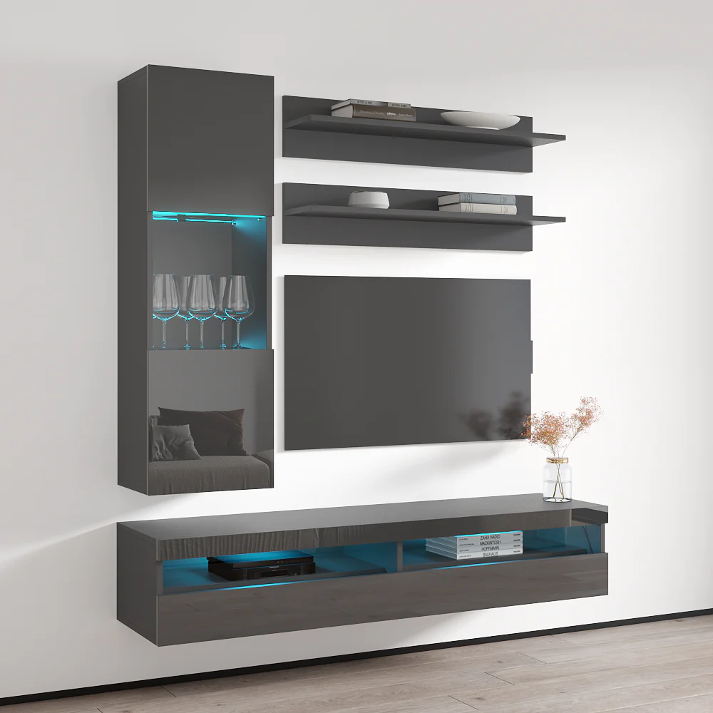 Fly H 35TV Floating Entertainment Center - Image 47