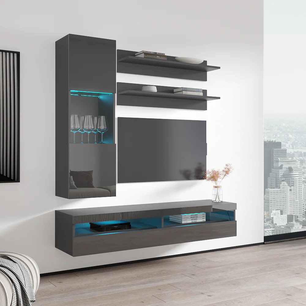 Fly H 35TV Floating Entertainment Center - Image 48
