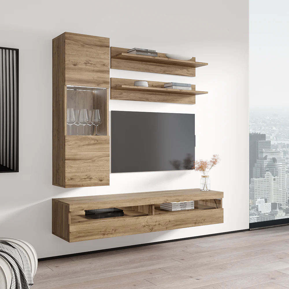 Fly H 35TV Floating Entertainment Center - Image 53