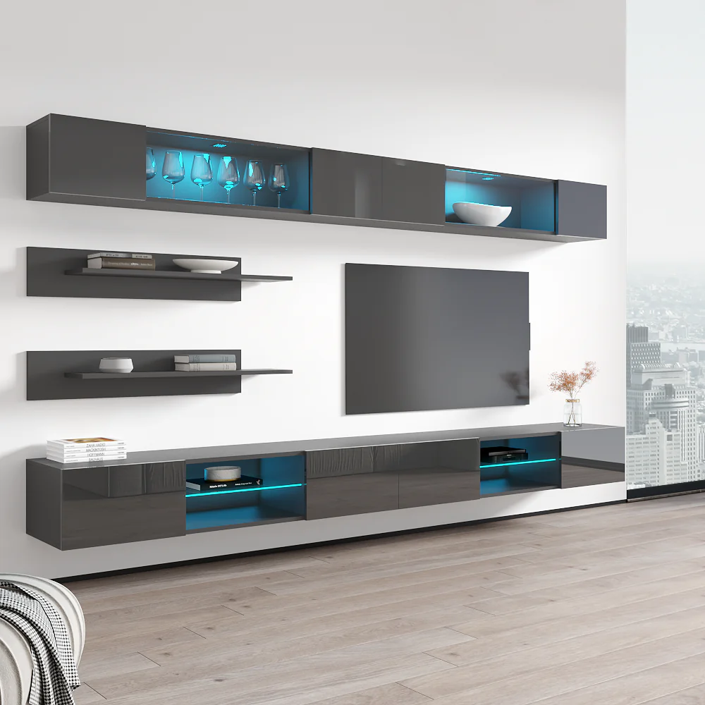 Fly I 33TV Floating Entertainment Center - Image 48