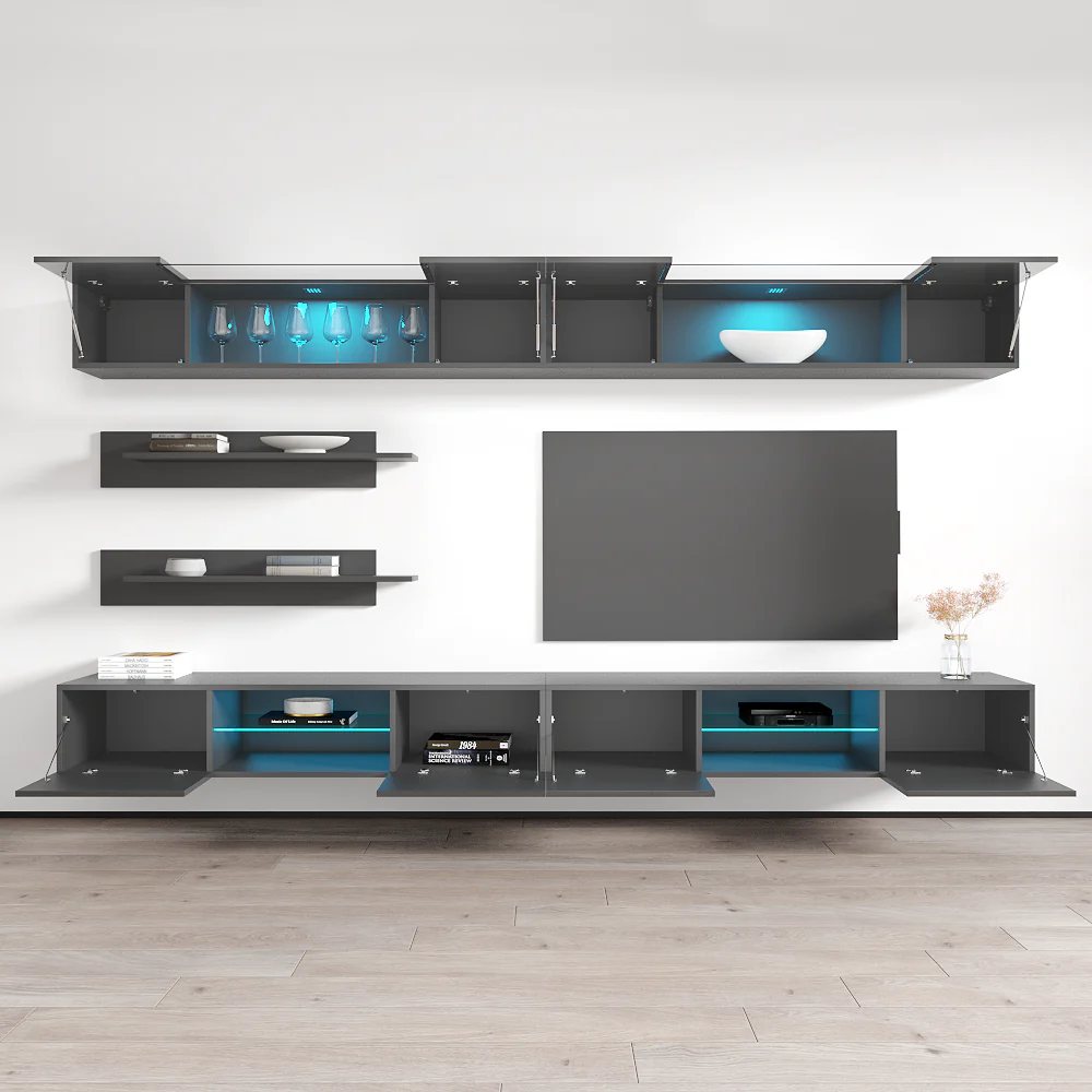 Fly I 33TV Floating Entertainment Center - Image 49