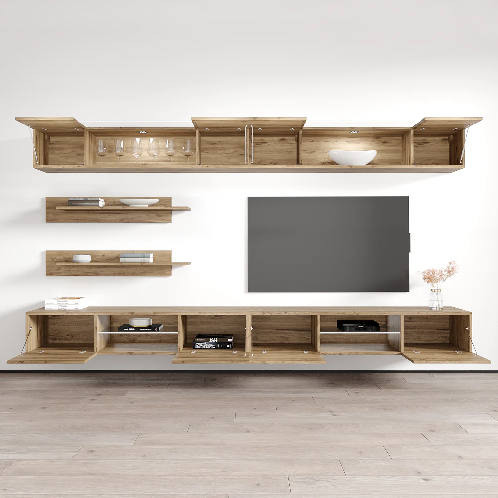 Fly I 33TV Floating Entertainment Center - Image 54