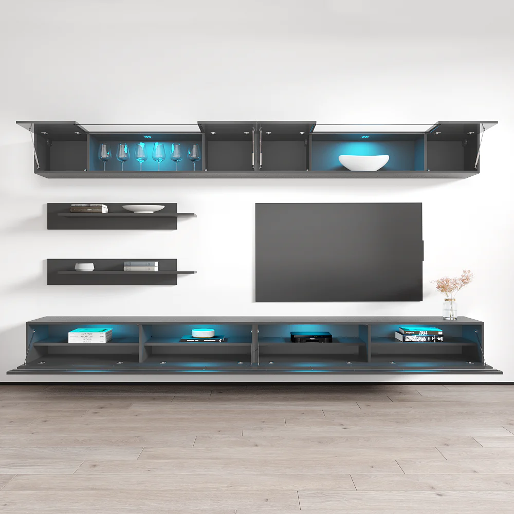 Fly I 35TV Floating Entertainment Center - Image 49