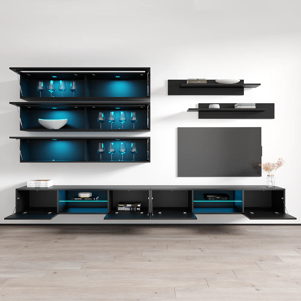 Fly J 33TV Floating Entertainment Center - Image 24