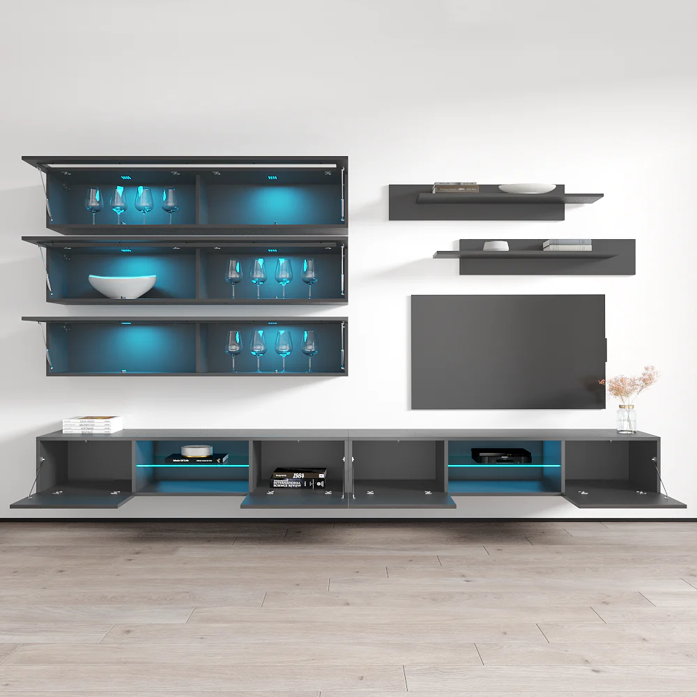 Fly J 33TV Floating Entertainment Center - Image 29