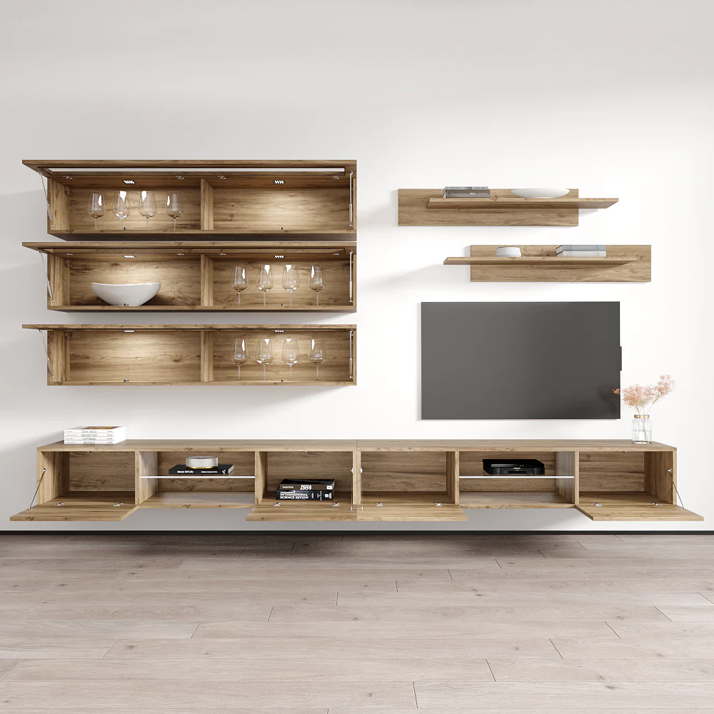 Fly J 33TV Floating Entertainment Center - Image 34