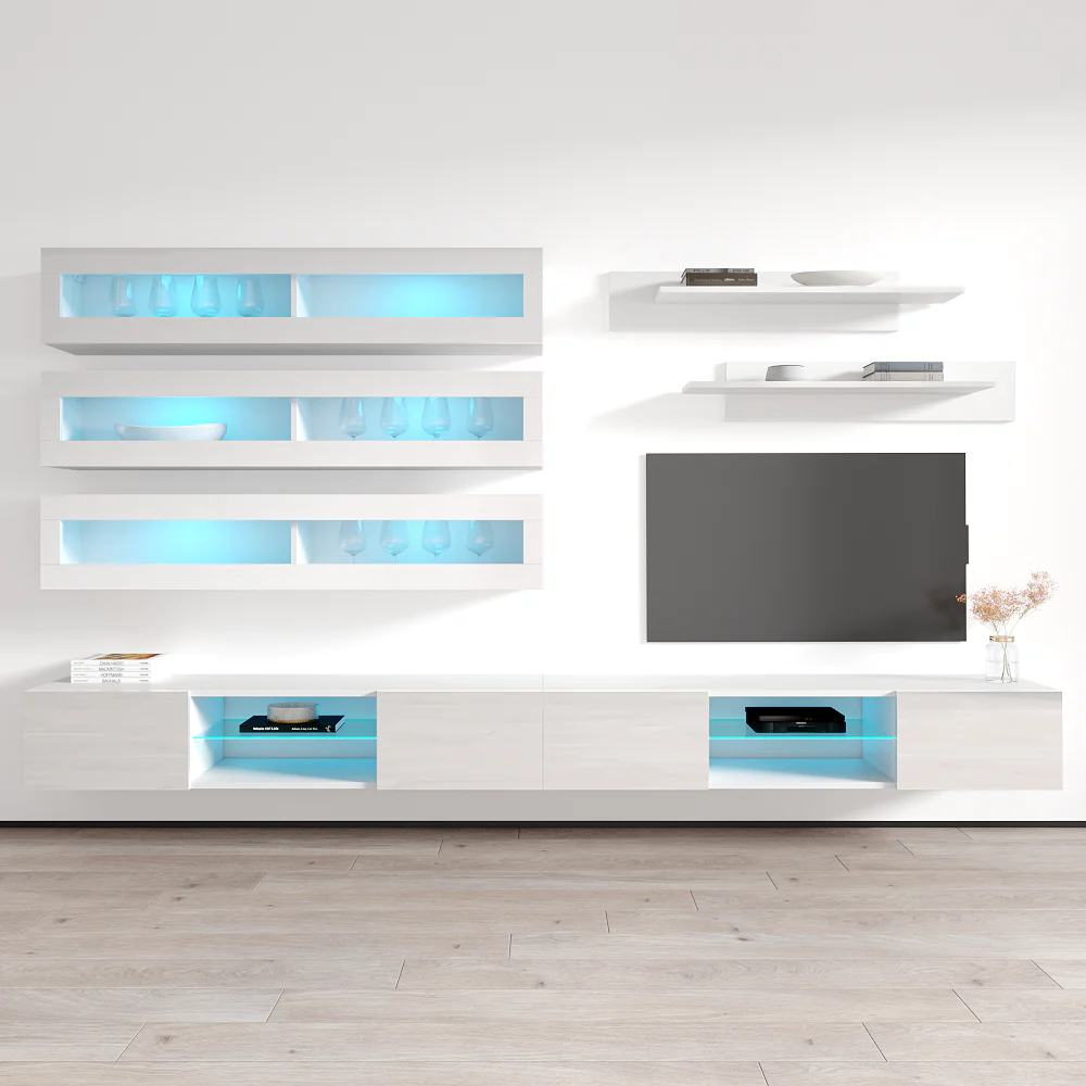 Fly J 33TV Floating Entertainment Center - Image 36