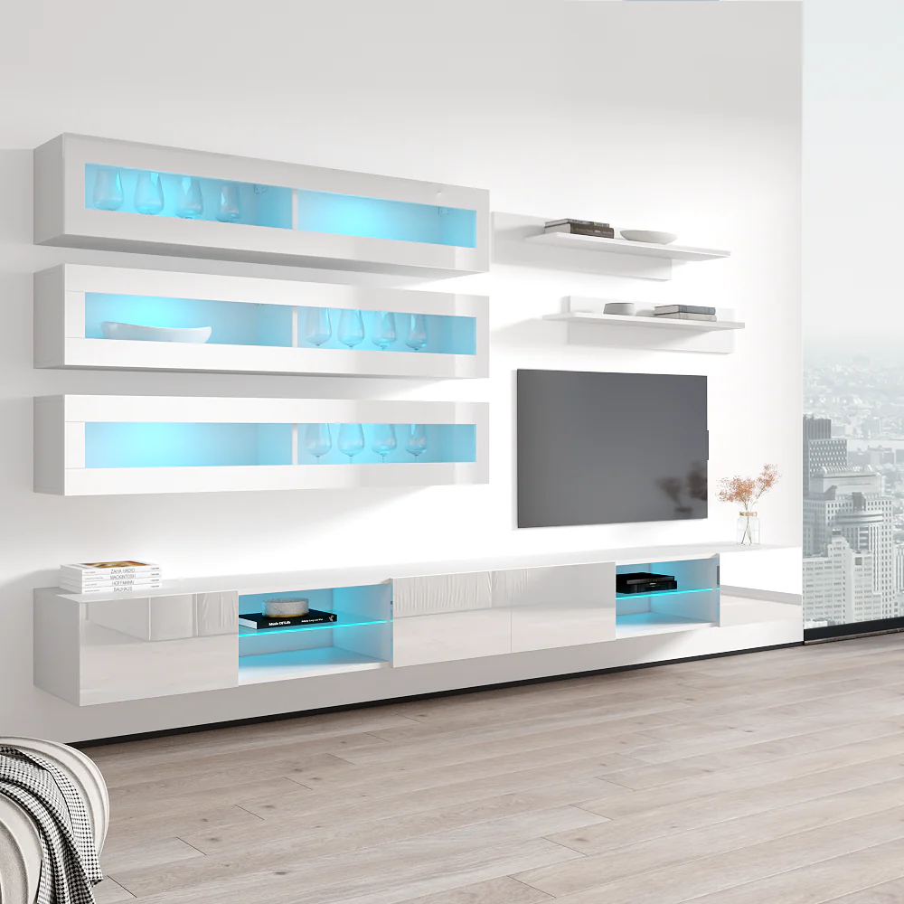 Fly J 33TV Floating Entertainment Center - Image 38