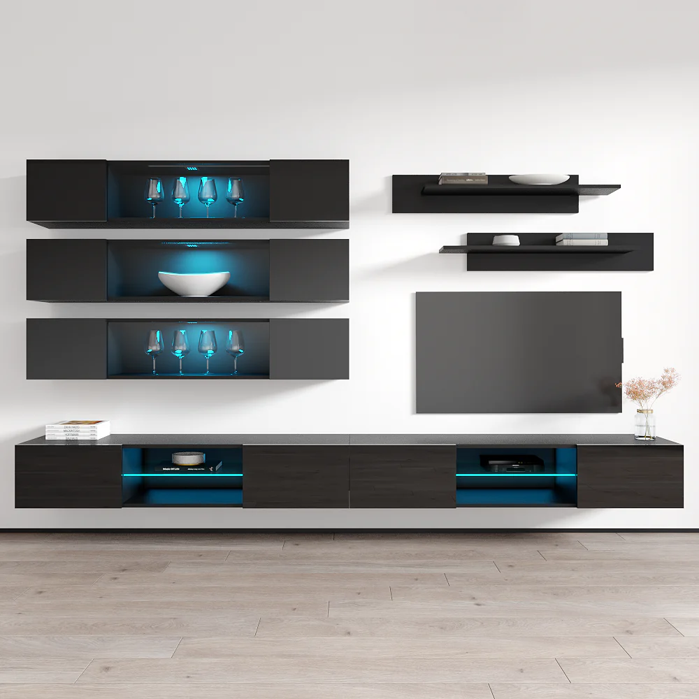 Fly J 33TV Floating Entertainment Center - Image 41