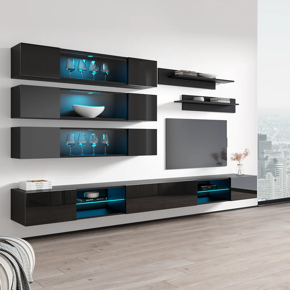 Fly J 33TV Floating Entertainment Center - Image 43