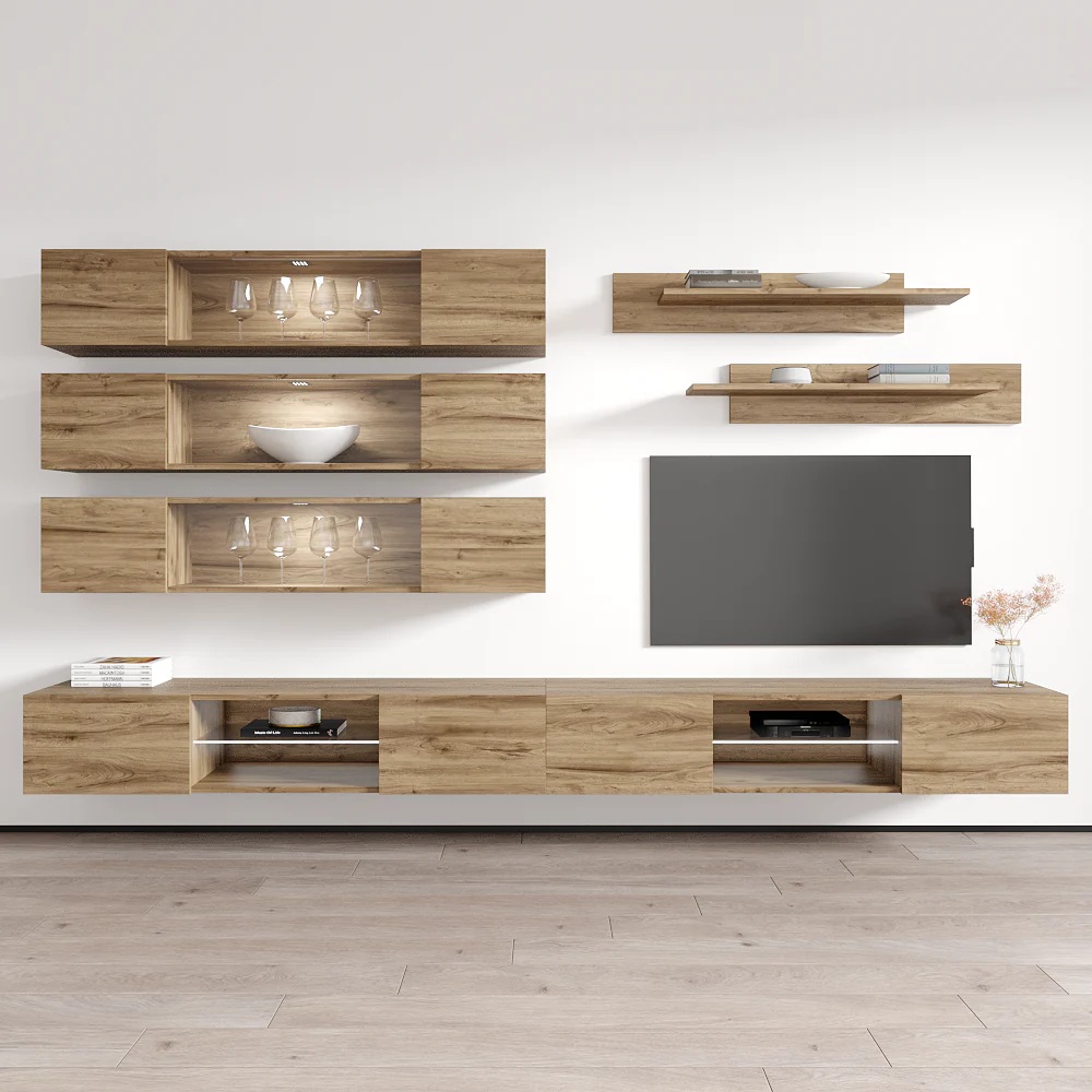 Fly J 33TV Floating Entertainment Center - Image 51