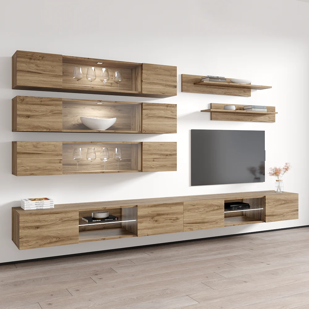Fly J 33TV Floating Entertainment Center - Image 52