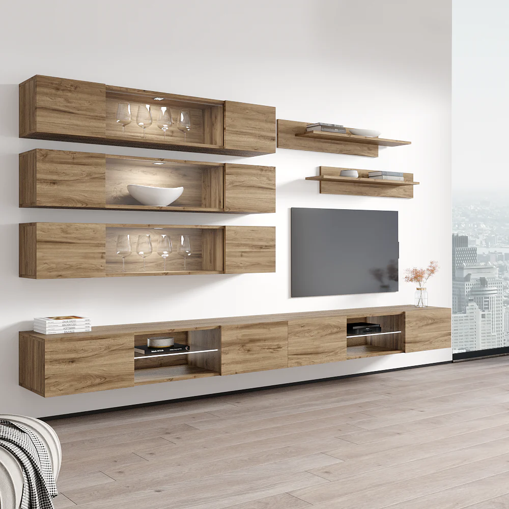 Fly J 33TV Floating Entertainment Center - Image 53