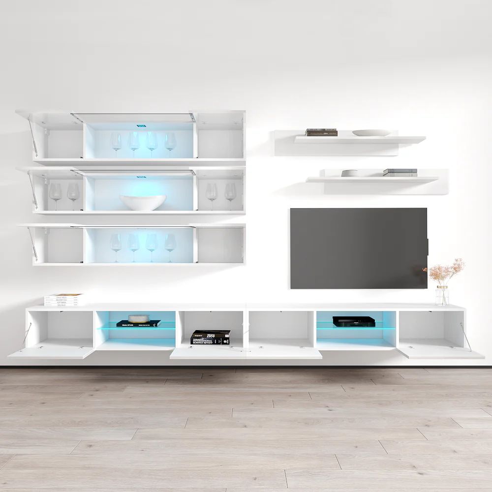 Fly J 33TV Floating Entertainment Center - Image 59