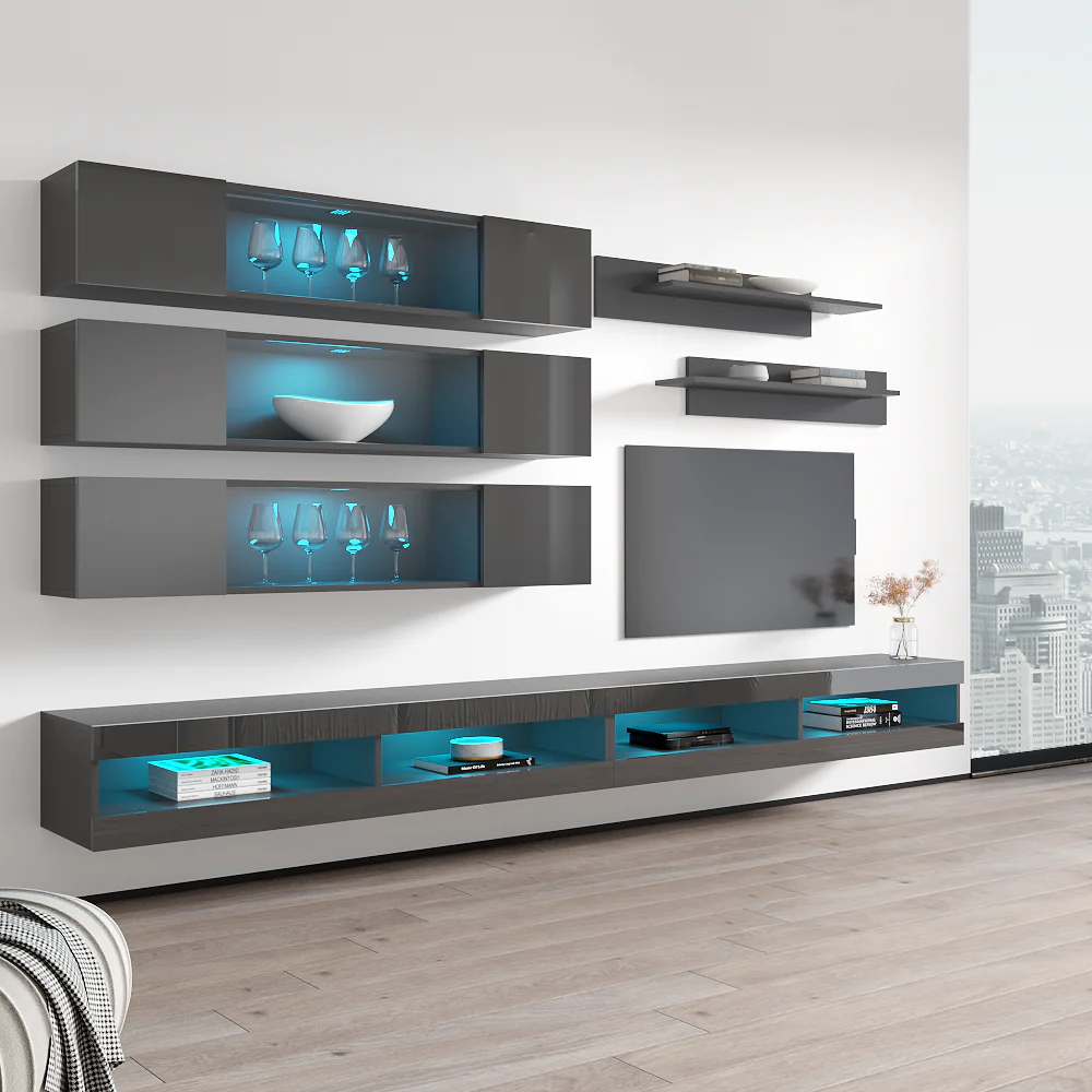 Fly J 34TV Floating Entertainment Center - Image 48