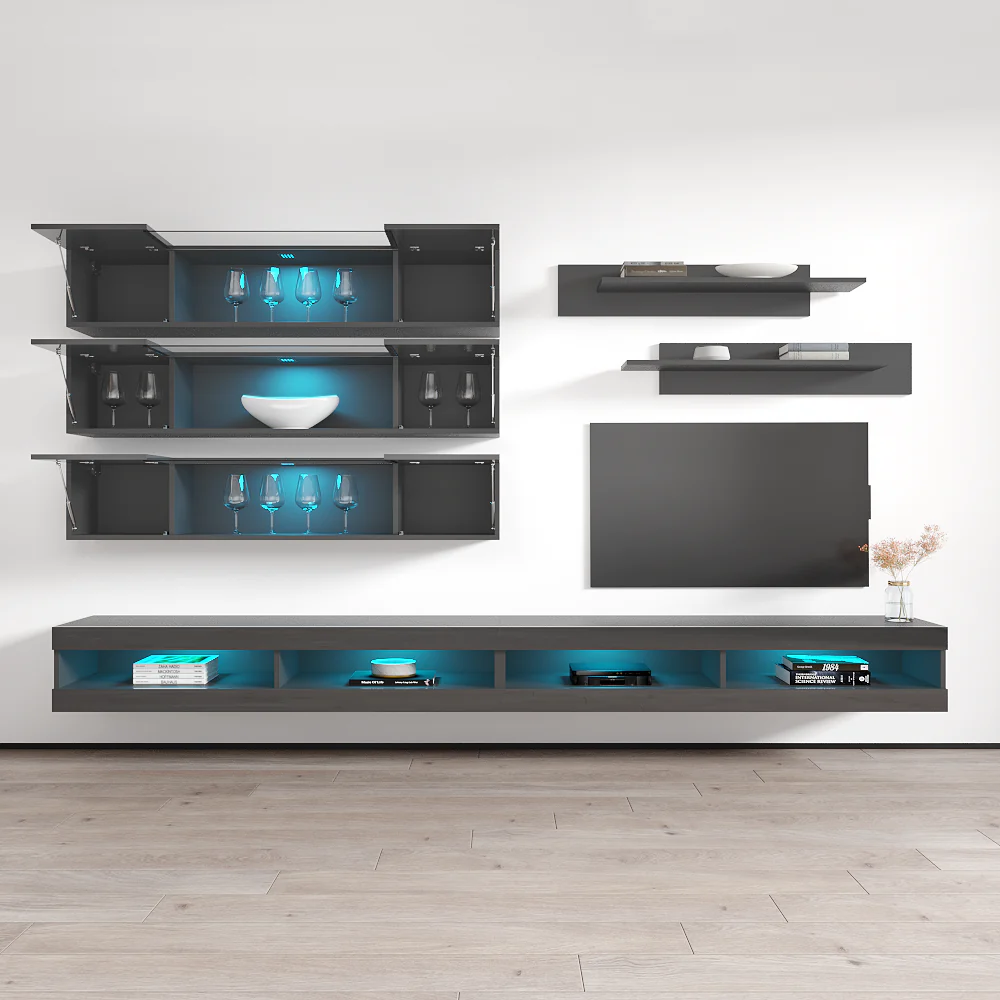 Fly J 34TV Floating Entertainment Center - Image 49