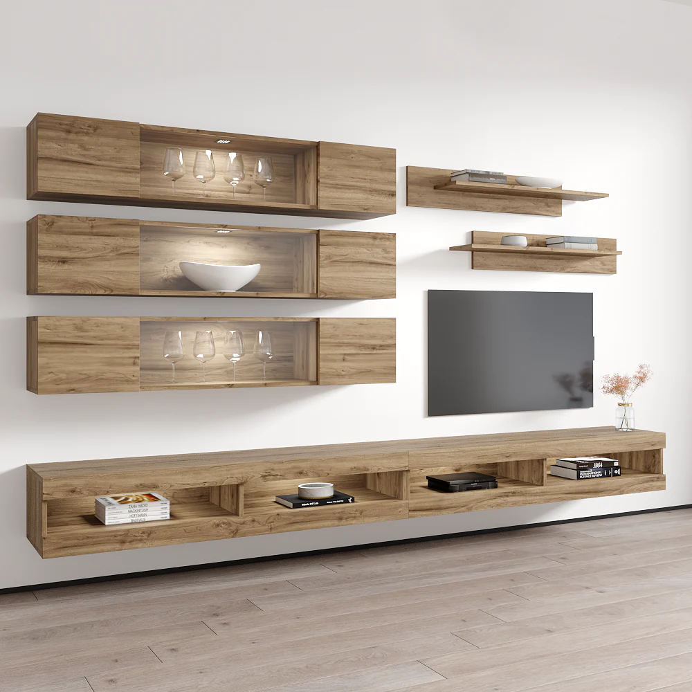 Fly J 34TV Floating Entertainment Center - Image 52