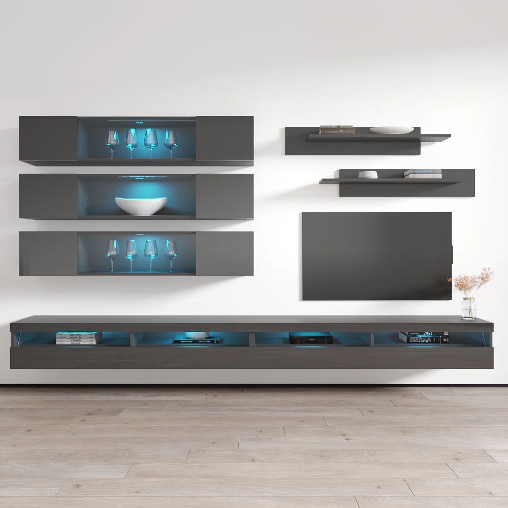 Fly J 35TV Floating Entertainment Center - Image 46