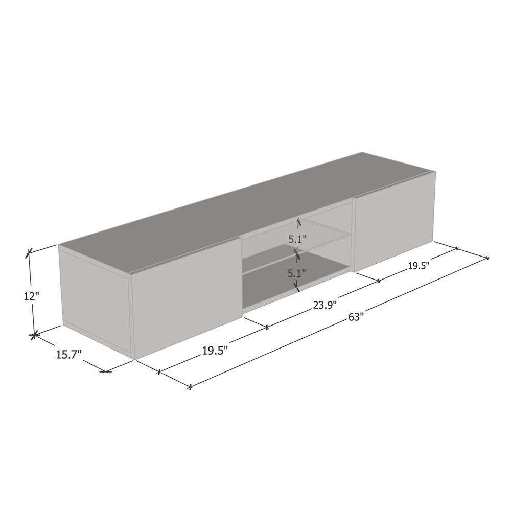 Fly Type-33 Floating TV Stand - Image 5