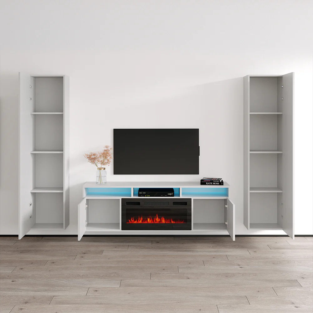 Giza BL-EF Floating Fireplace Entertainment Center - Image 12