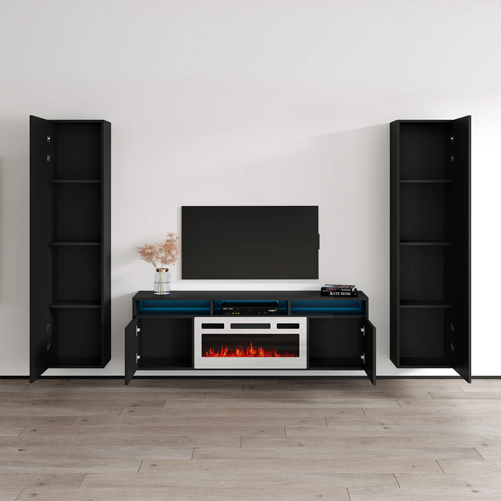 Giza WH-EF Floating Fireplace Entertainment Center - Image 12