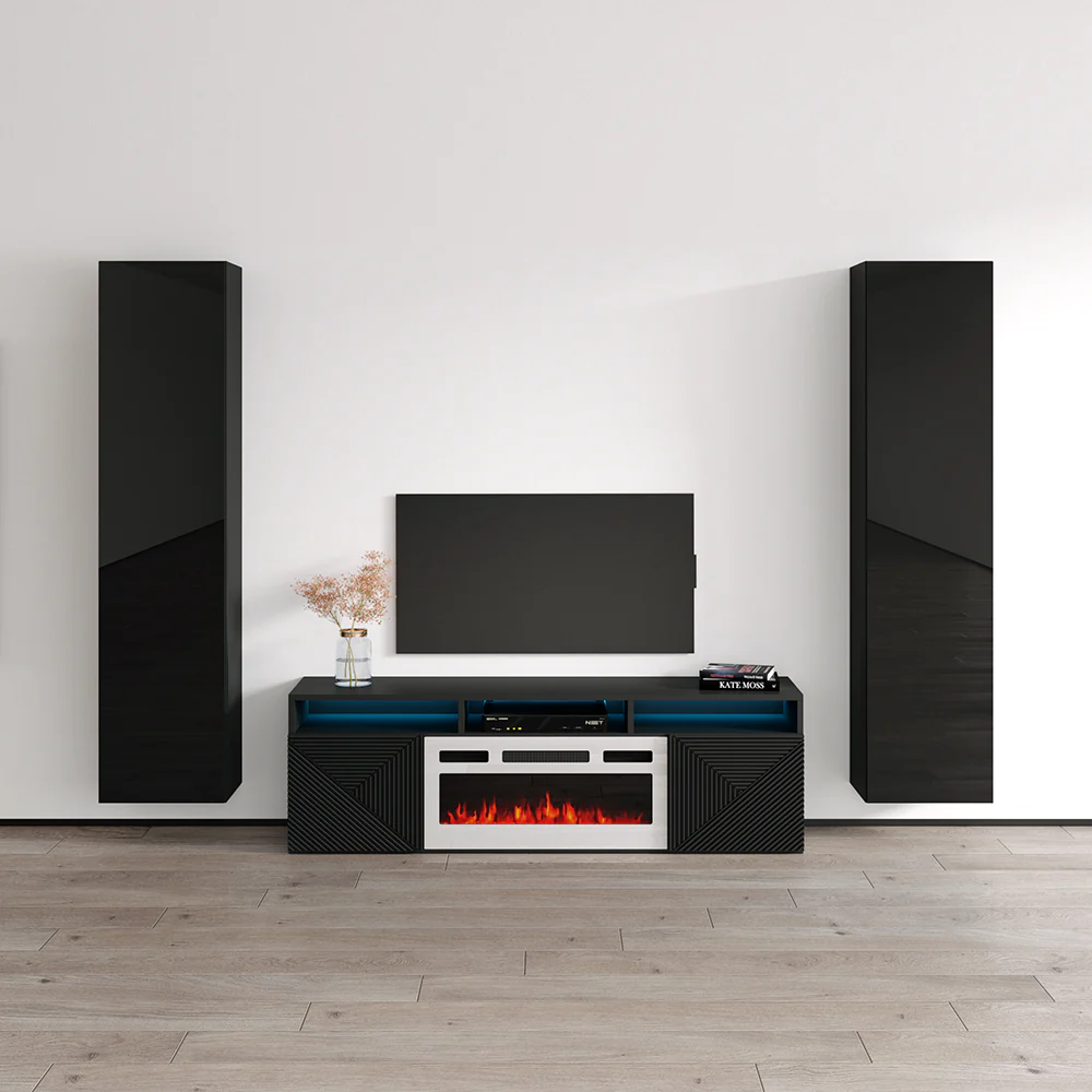 Giza WH-EF Floating Fireplace Entertainment Center - Image 13