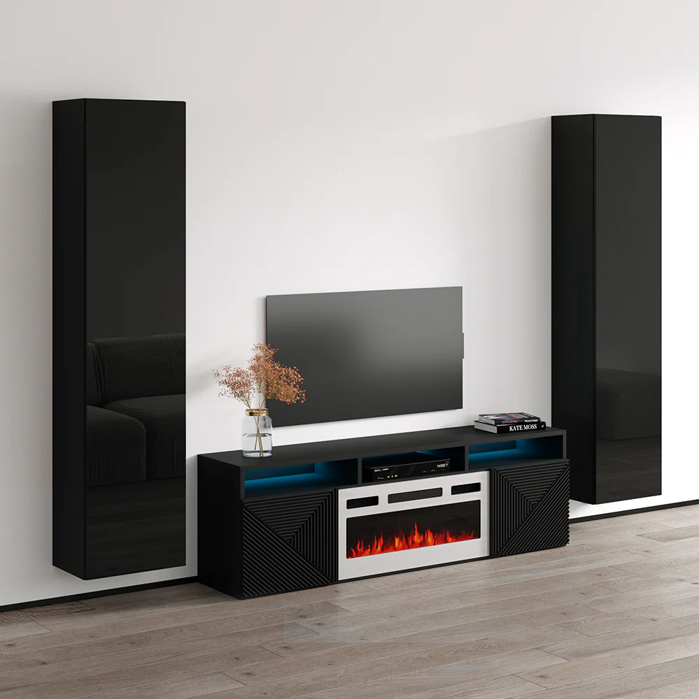 Giza WH-EF Floating Fireplace Entertainment Center - Image 14