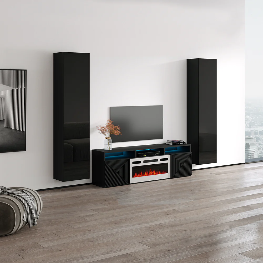 Giza WH-EF Floating Fireplace Entertainment Center - Image 15
