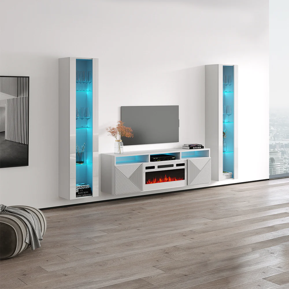Giza WH-EF Floating Fireplace Entertainment Center - Image 19
