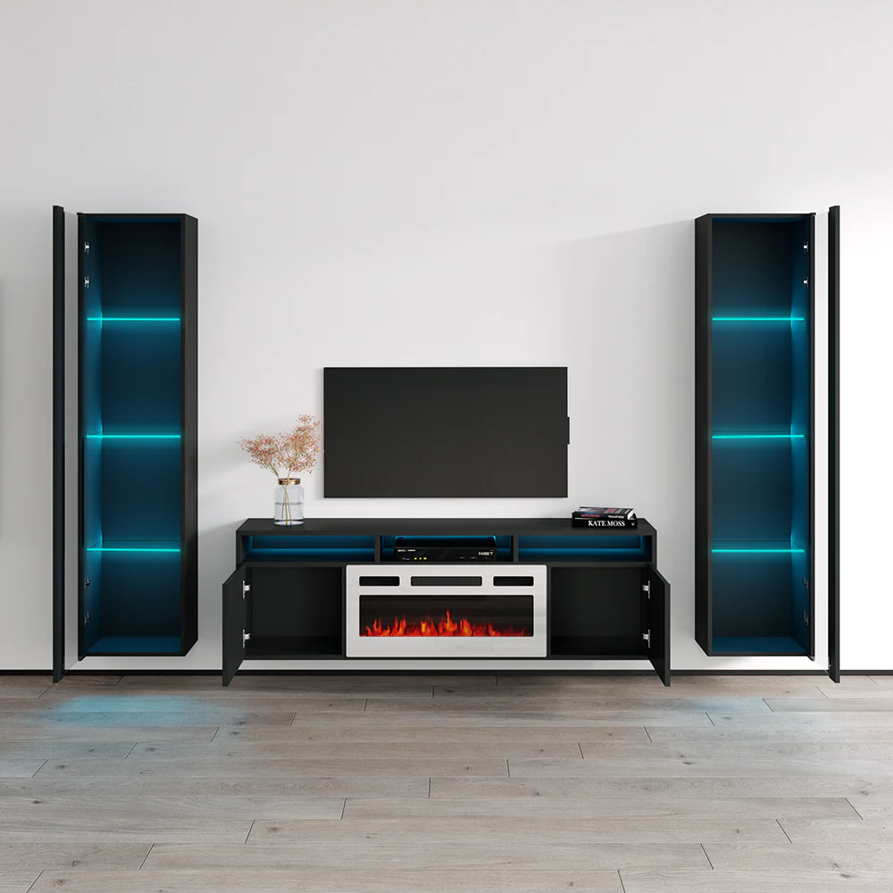 Giza WH-EF Floating Fireplace Entertainment Center - Image 27