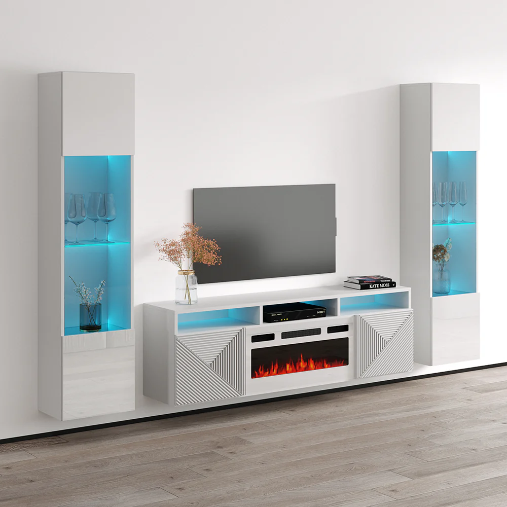 Giza WH-EF Floating Fireplace Entertainment Center - Image 34