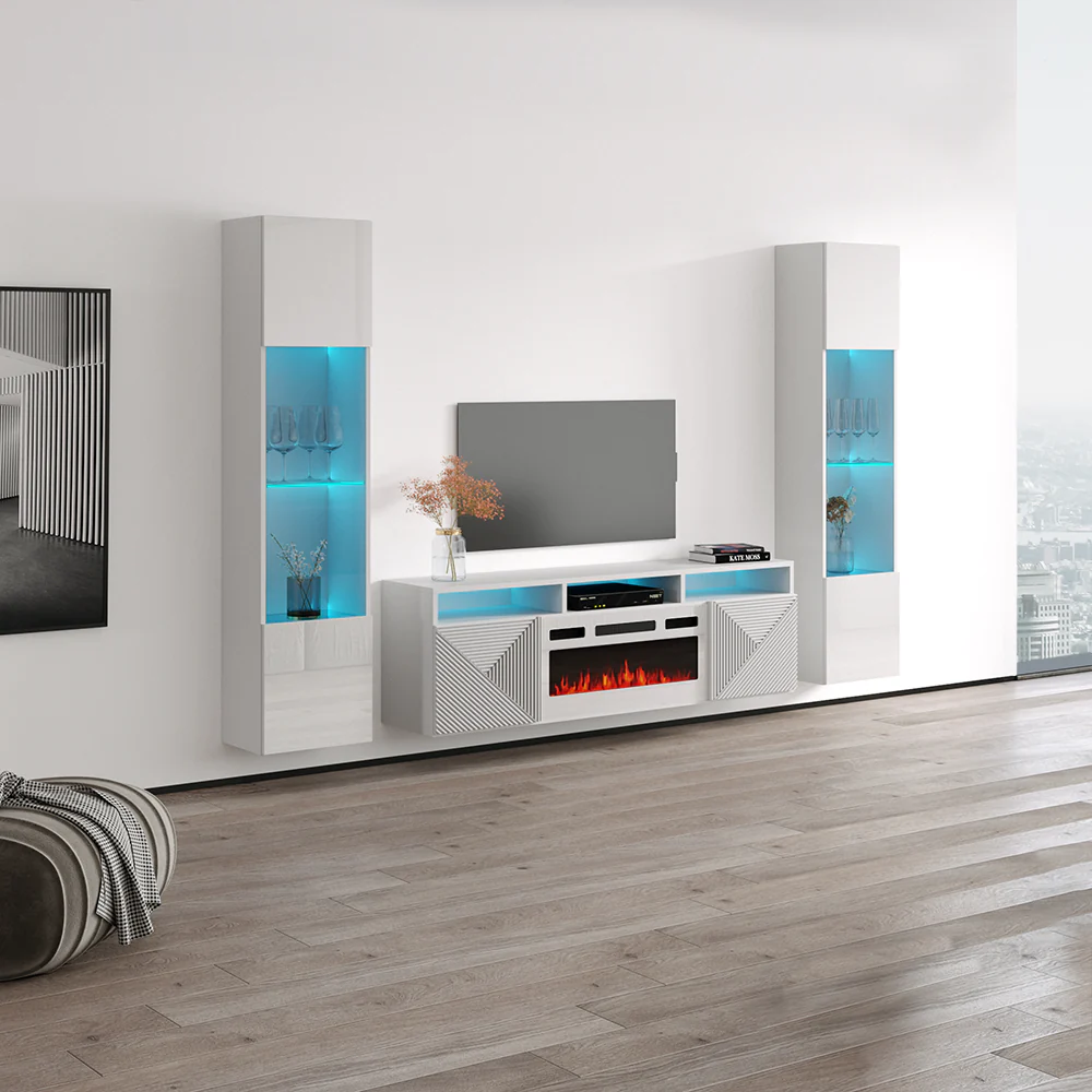 Giza WH-EF Floating Fireplace Entertainment Center - Image 35