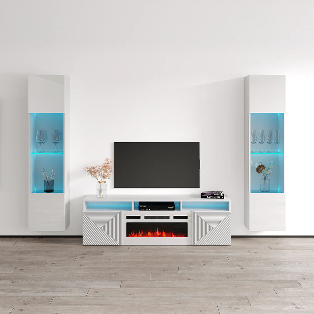 Giza WH-EF Floating Fireplace Entertainment Center - Image 37