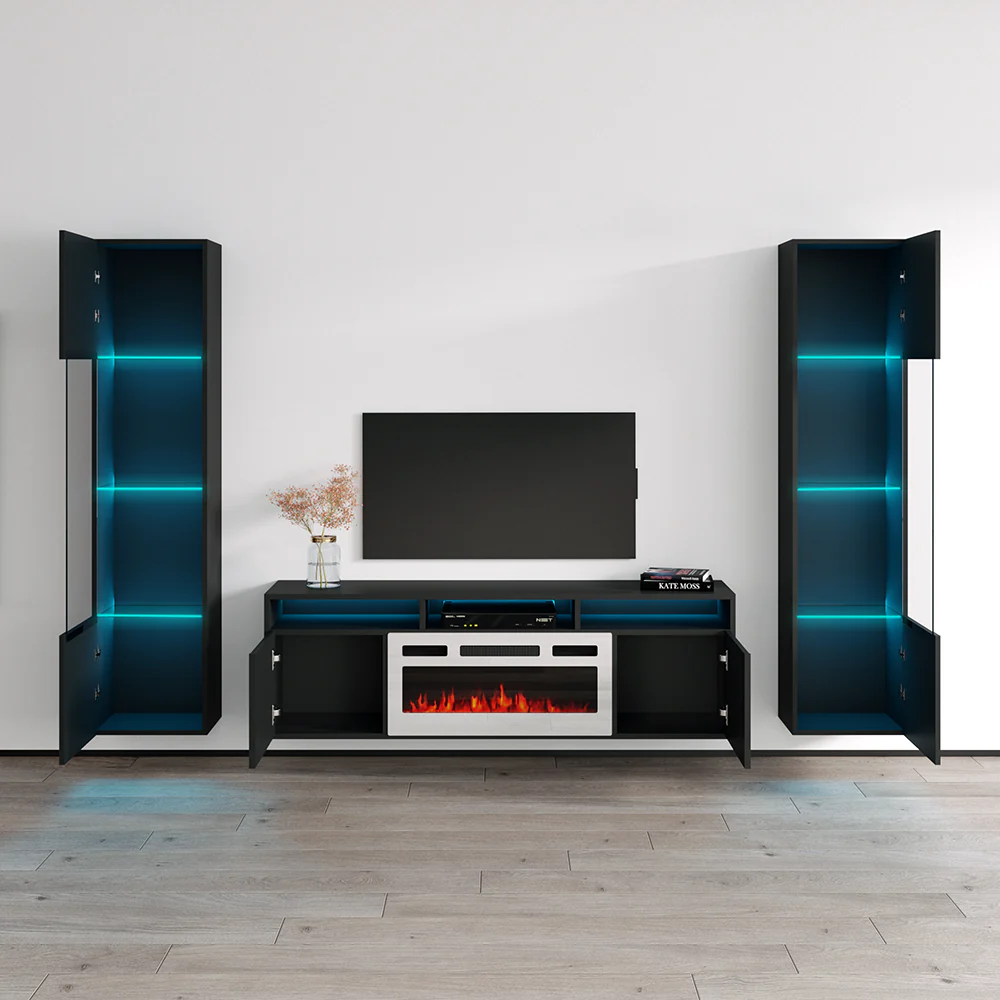 Giza WH-EF Floating Fireplace Entertainment Center - Image 44