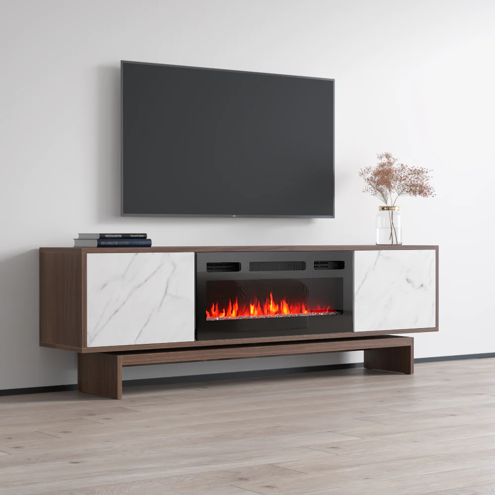 Gram BL-EF Fireplace TV Stand - Image 7