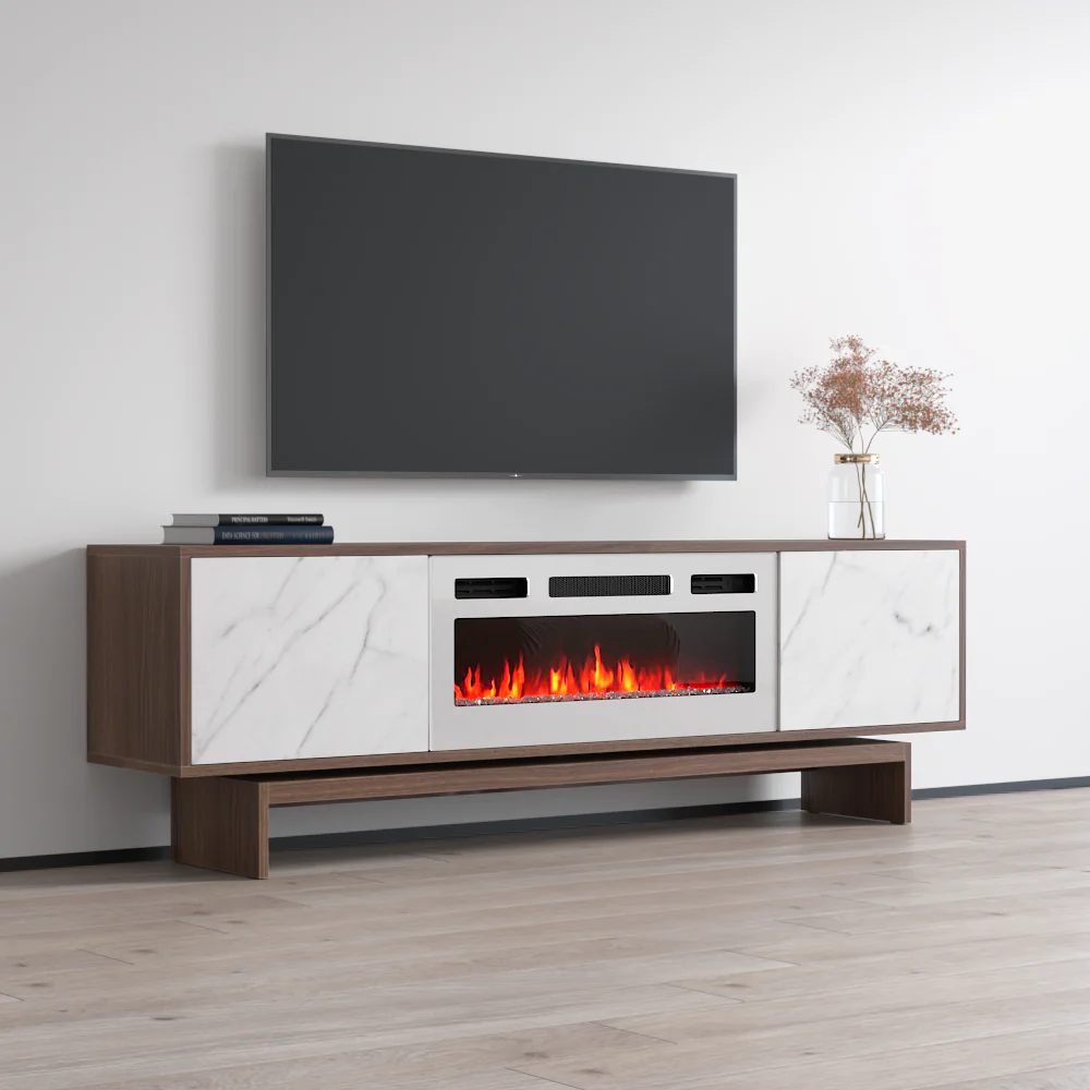 Gram WH-EF Fireplace TV Stand - Image 7