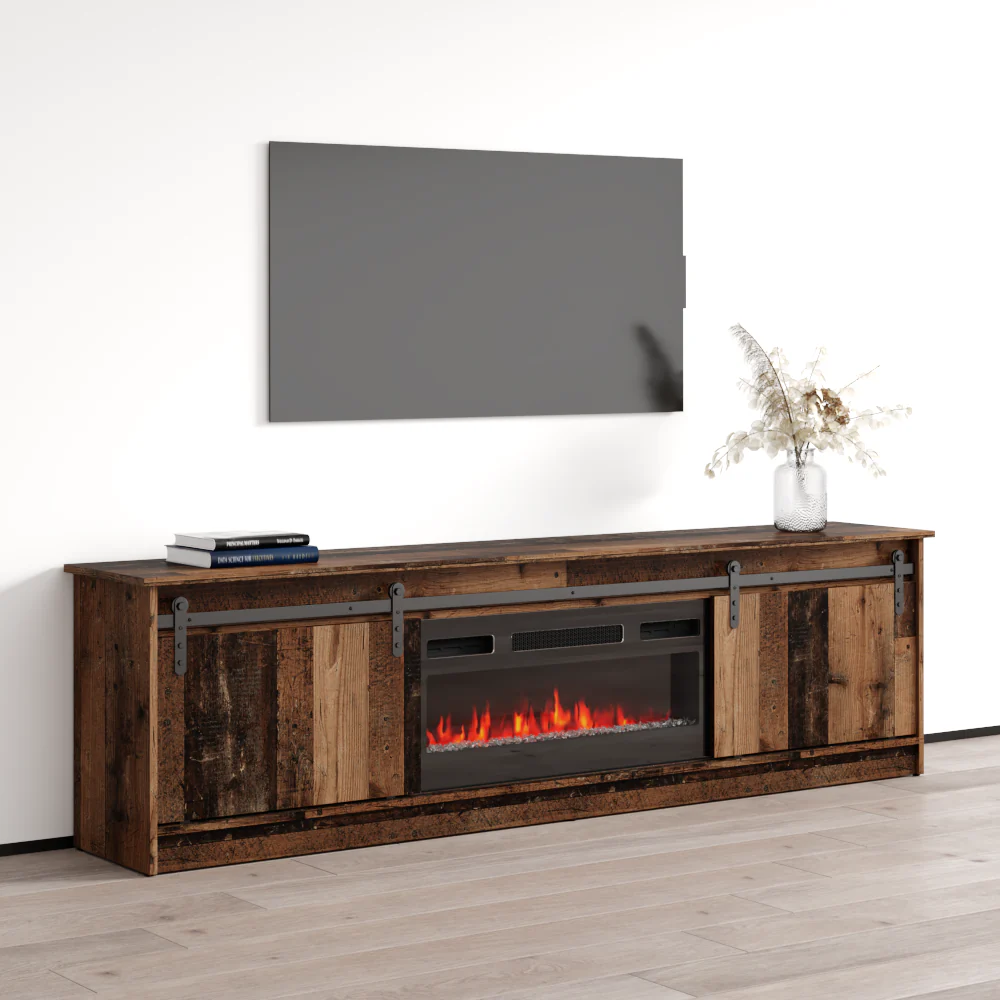 Granero 04 BL-EF Fireplace TV Stand - Image 8